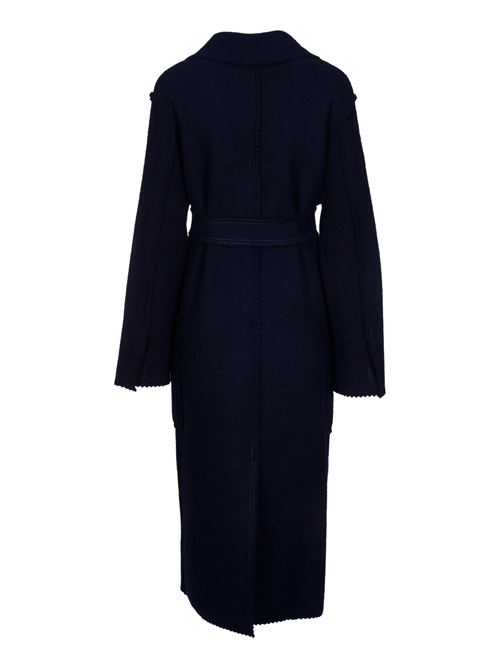 Long wool and cashmere knit coat MAX MARA | 2421316013600001